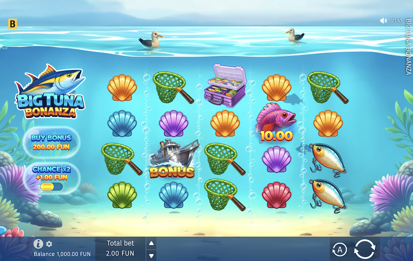 Big Tuna Bonanza Ingame Footage