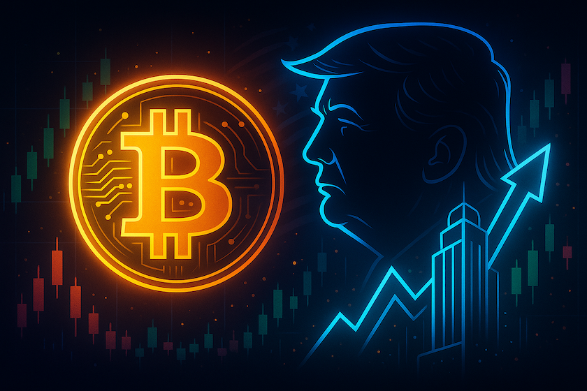Trump Bitcoin Company Surges on Nasdaq Debut