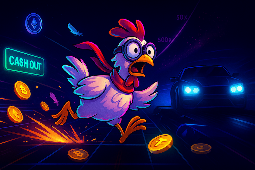 🐤 Chicken Game Gambling — The New Crypto Craze