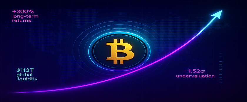 Bitcoin Power-Law Model Signals Strong Long-Term Returns