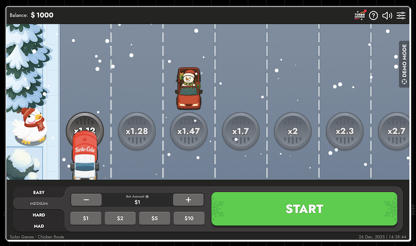 Chicken Route Ingame Footage