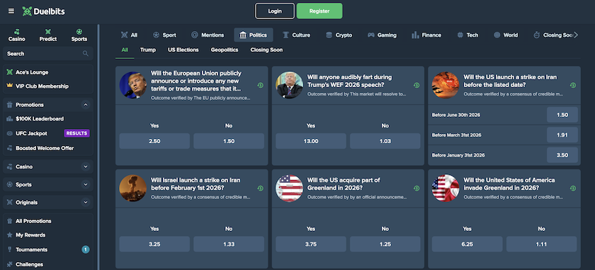 Duelbits Predict Turns Online Opinions Into Markets