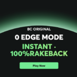 BC.Game Zero Edge Rakeback Bonus 1,000,000,000 BC Tokens