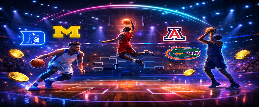 NCAA Crypto Betting Guide for March Madness 2026