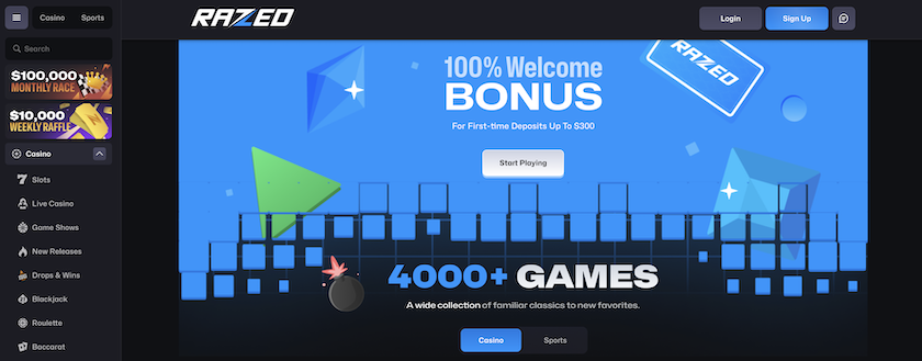 02- Razed Casino Reliable